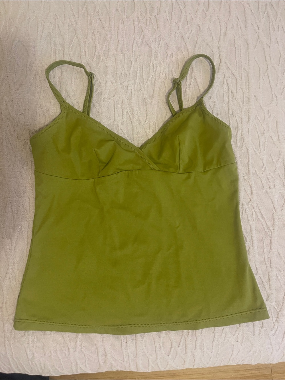 H&M Olive Green Spaghetti Strap Camisole